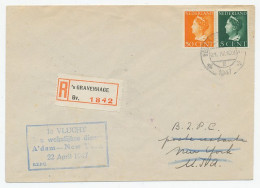 VH A 265 III Amsterdam - New York USA 1947 - Unclassified