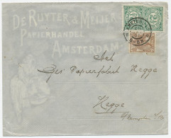 Firma Envelop Amsterdam 1906 - Papierhandel - Zonder Classificatie
