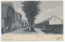 Prentbriefkaart Rijnsburg - De Lange Vaart 1906 - Autres & Non Classés