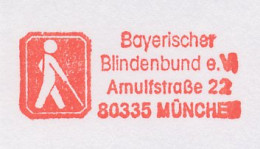 Meter Cut Germany 1998 Blind Association - Blind Stick - Behinderungen