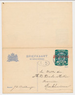 Briefkaart G. 186 I Amsterdam - Enkhuizen 1921 - Ganzsachen