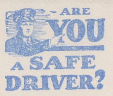 Meter Cut USA 1940 Traffic Safety - Safe Driver - Police - Autres & Non Classés