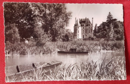 CPSM Petit Format - Selles Sur Cher Le Château Et Le Cher - Selles Sur Cher