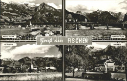 72167526 Fischen Allgaeu Nebelhorn Illerbruecke Hoerner Anger Fischen - Fischen