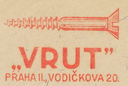 Meter Cut Czechoslovakia 1937 Screw - Sonstige & Ohne Zuordnung