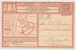 Briefkaart G 213 B - Gefrankeerd Te GB /UK - Renkum 1927 - Postal Stationery