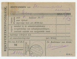 Aalsmeer 1916 - Kwitantie R.V.B. - Unclassified