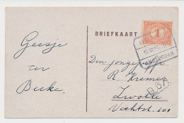 Treinblokstempel : Apeldoorn - Amsterdam D 1915 - Unclassified