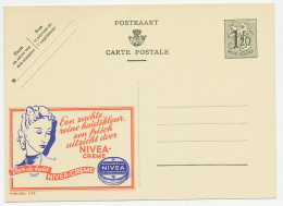 Publibel - Postal Stationery Belgium 1952 Nivea Cream - Skin - Sonstige & Ohne Zuordnung