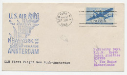 VH A 240 A New York USA - Amsterdam 1946 - Unclassified