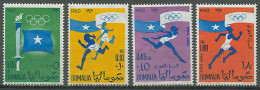 Somalia 1960 Olympic Games Rome, Athletics Set Of 4 MNH - Zomer 1960: Rome