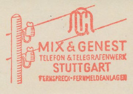 Meter Cut Germany 1952 Telephone Cable - Mix & Genest - Télécom
