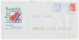 Postal Stationery / PAP France 2002 Wine - Beaujolais - Vins & Alcools