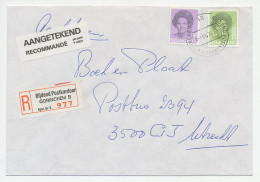 Em. Beatrix Aangetekend Gorinchem B Rijdend Postkantoor 1993 - Unclassified