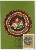 Maximum Card Hungary 1968 Dish - Porcellana