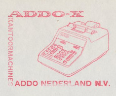 Meter Cover Netherlands 1965 Calculator - Calculating Machine - Addo-X - Non Classés