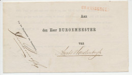 Naamstempel Gramsbergen 1870 - Cartas & Documentos