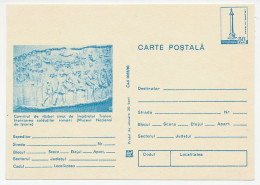 Postal Stationery Rumania 1980 Trajan - Roman Emperor - Trajan S Column - Archeologia