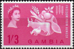 1963 Gambia Freedom From Hunger 1v. MNH SG N. 190 - Otros & Sin Clasificación