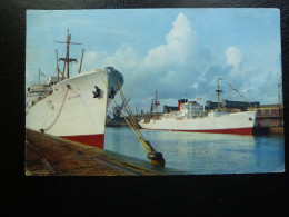 FORT RICHELIEU BANANIER Dans Le Port De DIEPPE  1958 - Koopvaardij