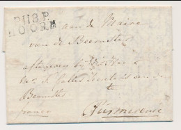 Beemster - P.118.P. HOORN - Purmerend 1811 - Lakzegel  - ...-1852 Voorlopers