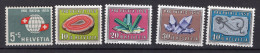 T3841 - SWITZERLAND Yv N°625/29 ** Pro Patria Fete Nationale - Unused Stamps