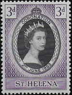 1953 St Helena Coronation 1v. MNH SG N. 152 - Other & Unclassified