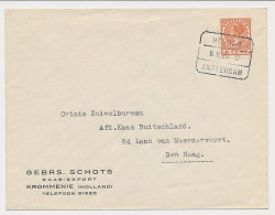 Treinblokstempel : Helder -Amsterdam D 1935 - Unclassified