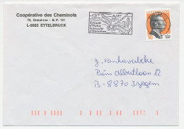 Cover / Postmark Luxembourg 1995 Dragonfly - Libelle - Autres & Non Classés