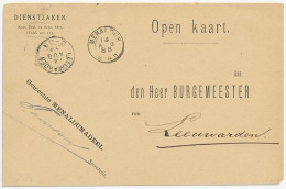Kleinrondstempel Menaldum 1888 - Unclassified