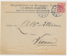 Firma Envelop Tiel 1911 - Hypotheken En Kadaster - Non Classés