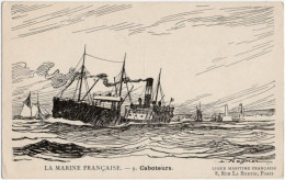 LA MARINE FRANCAISE. 9. Caboteurs - Other & Unclassified