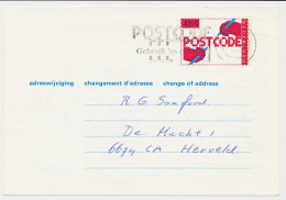 Verhuiskaart G. 45 Arnhem - Herveld 1980 - Ganzsachen