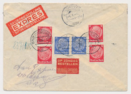 Op Zondag Bestellen - Rohrpost Berlin Duitsland - Eindhoven 1938 - Brieven En Documenten