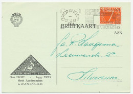 Firma Briefkaart Groningen 1954 - Postzegel Centrale - Zonder Classificatie