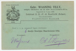 Firma Briefkaart Haarlem 1910 - Haarlemmer Olie - Zonder Classificatie