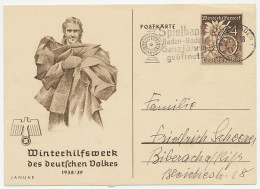 Postal Stationery Germany 1938 Winter Aid - Autres & Non Classés