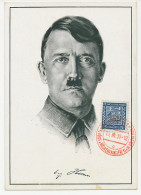 Postcard / Postmark Czechoslovakia 1939 Adolf Hitler - WW2