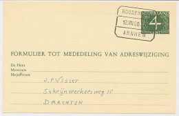 Treinblokstempel : Roosendaal - Arnhem F 1960  - Unclassified