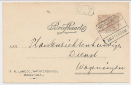 Treinblokstempel : S Hertogenbosch - Amsterdam D1 1922 - Unclassified