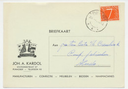 Firma Briefkaart Pijnacker 1954 - Manufacturen / Confectie - Non Classés