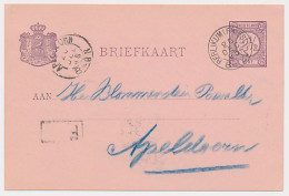 Kleinrondstempel Berlikum (Friesl:) 1895 - Afz. Brievengaarder - Non Classés