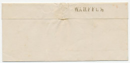 Naamstempel Warffum 1863 - Cartas & Documentos