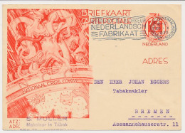 Briefkaart G. 235 Amsterdam - Duitsland 1933 - Material Postal