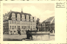 72167349 Naumburg Saale Rathaus Mit Wenzelsbrunnen Naumburg - Naumburg (Saale)