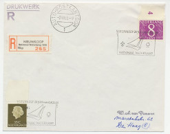 Registered Cover / Special R Label Netherlands 1965 Scouting - Water Camp Nieuwkoop - Andere & Zonder Classificatie
