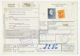 Em. Juliana Pakketkaart Gouda - Belgie 1970 - Unclassified