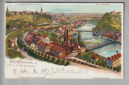 CH SH Schaffhausen 1903-05-10 Litho C.Steinmann/H.Schlumpf #2175 - Schaffhouse