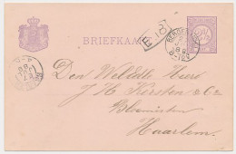 Kleinrondstempel Bergen (N:H:) 1889 - Non Classés