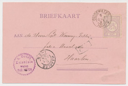 Kleinrondstempel Oudewater 1893 - Unclassified